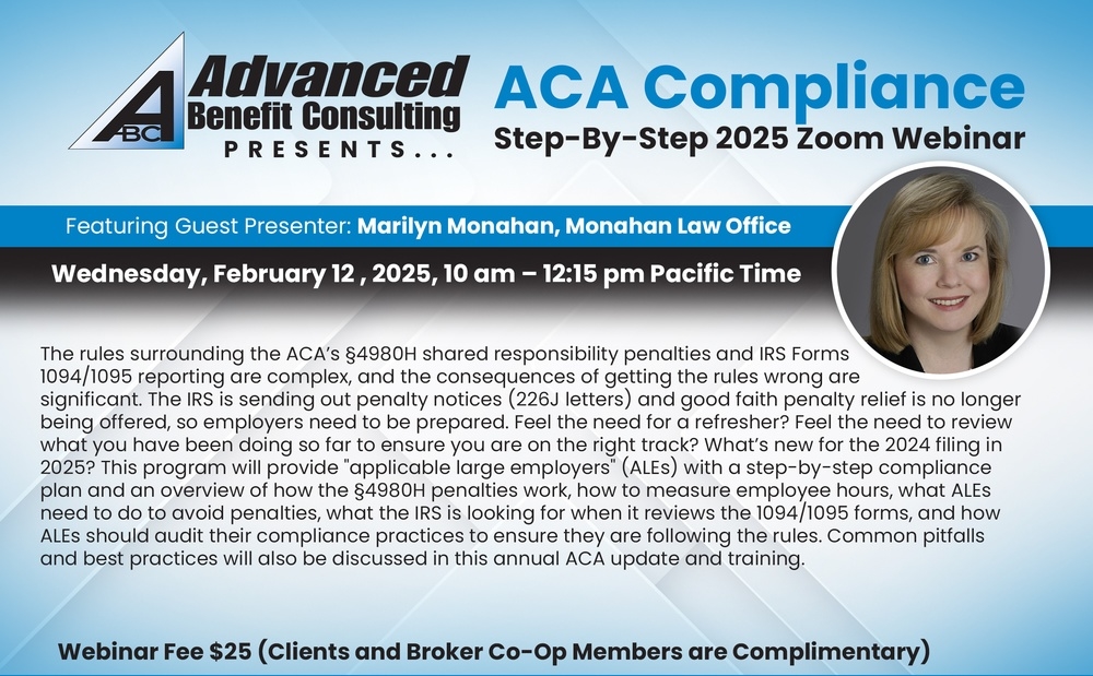 ACA Webinar 2025 Flyer w HRCI Credit Info