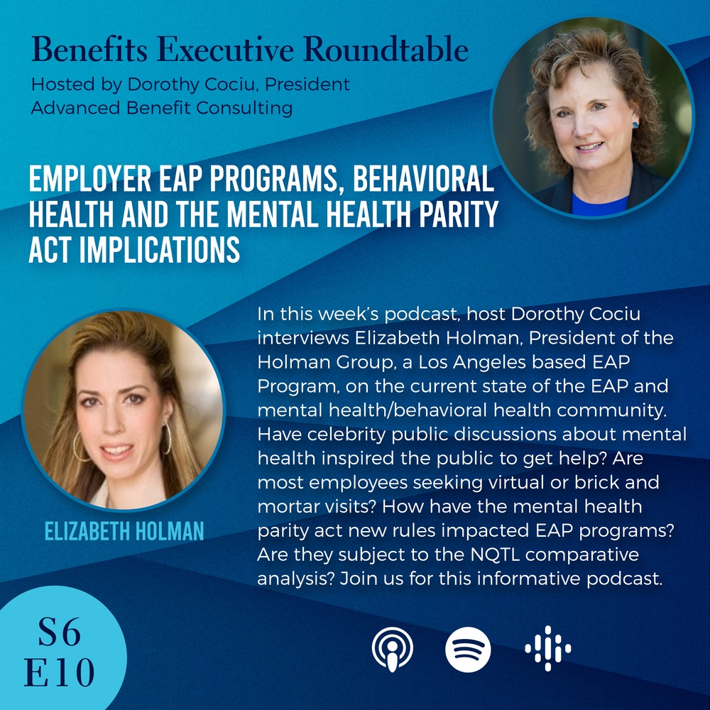 BER S6E10 - Employer EAP and Mental Health Parity Act