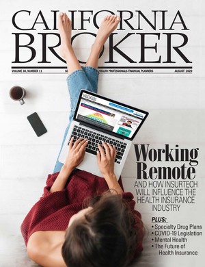 California Broker magazine COVID legislaton article