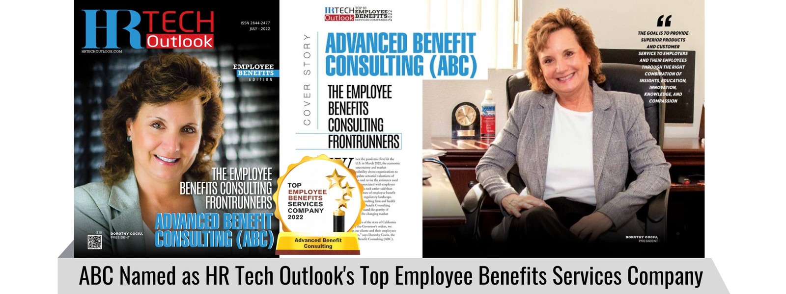HR Tech Outlook names ABC top benefits services