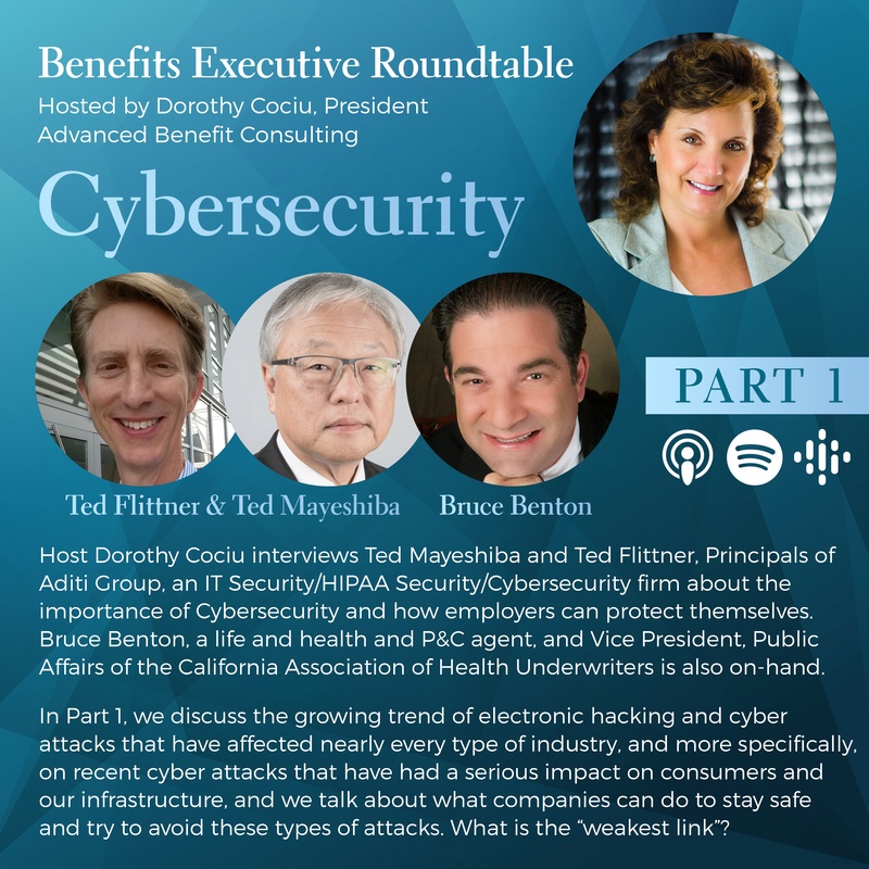 Benefits Executive Roundtable podcast S3E1 Cyberseurity part 1