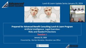 Session 1, Jan 2024 Lunch & Learn on AI