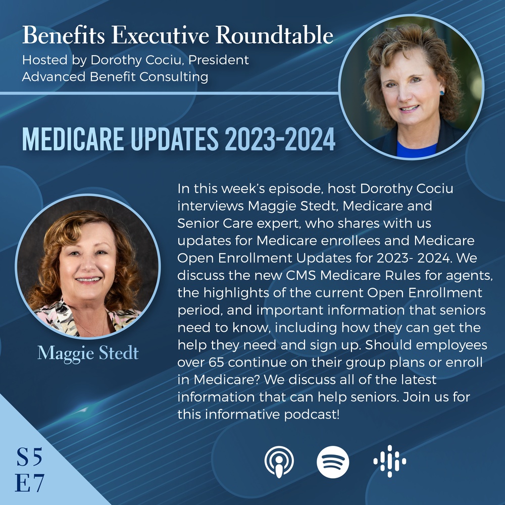 Benefits podcast on Medicare updates