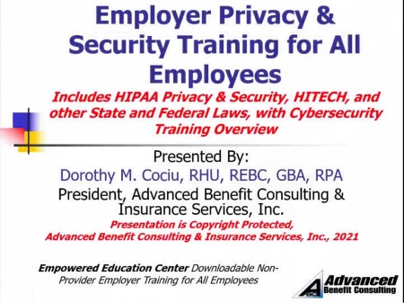 Privacy Training for all employees